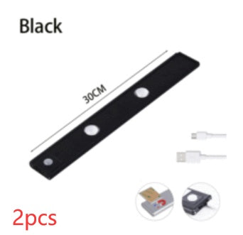 Wireless Motion Sensor LED Cabinet Light – Rechargeable USB Under-Cabinet Lighting
