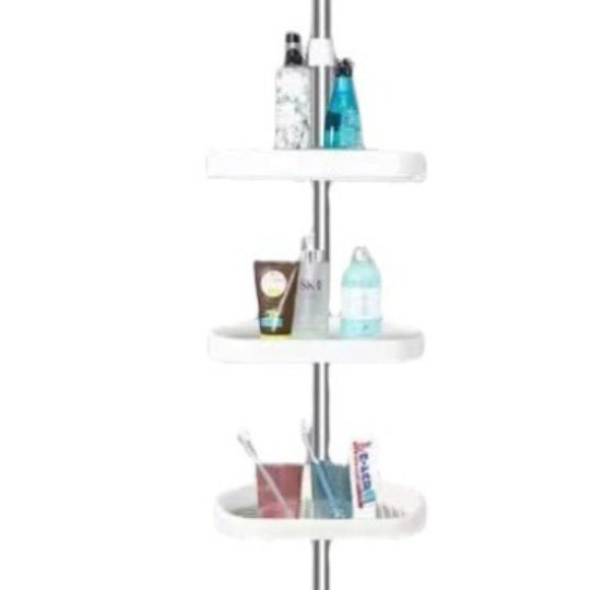 Adjustable Drill-Free Bathroom Storage Rack