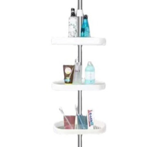 Adjustable Drill-Free Bathroom Storage Rack