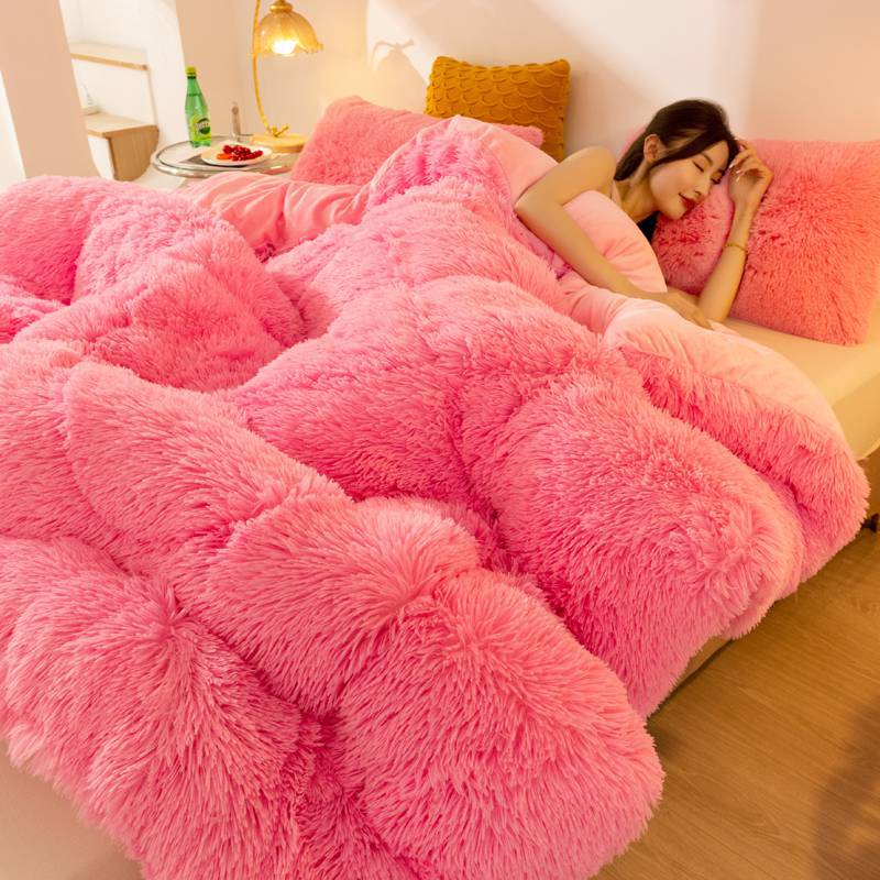 Ultra Soft Crystal Velvet Winter Quilt