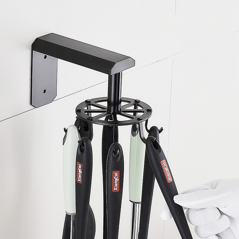 Rotating Kitchen Hook Rack – Space-Saving Wall Organizer