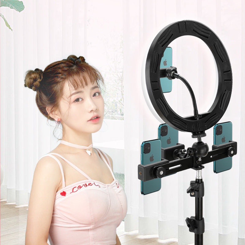 LED Selfie Ring Light – Portable Clip-On Beauty Light