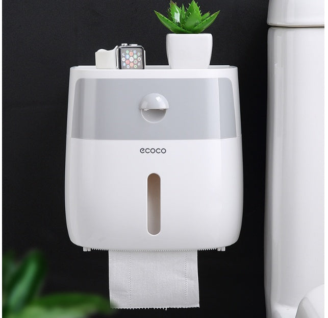 Drill-Free Bathroom Storage Rack