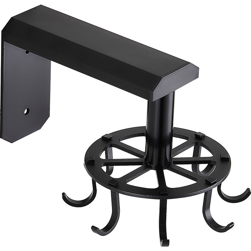 Rotating Kitchen Hook Rack – Space-Saving Wall Organizer