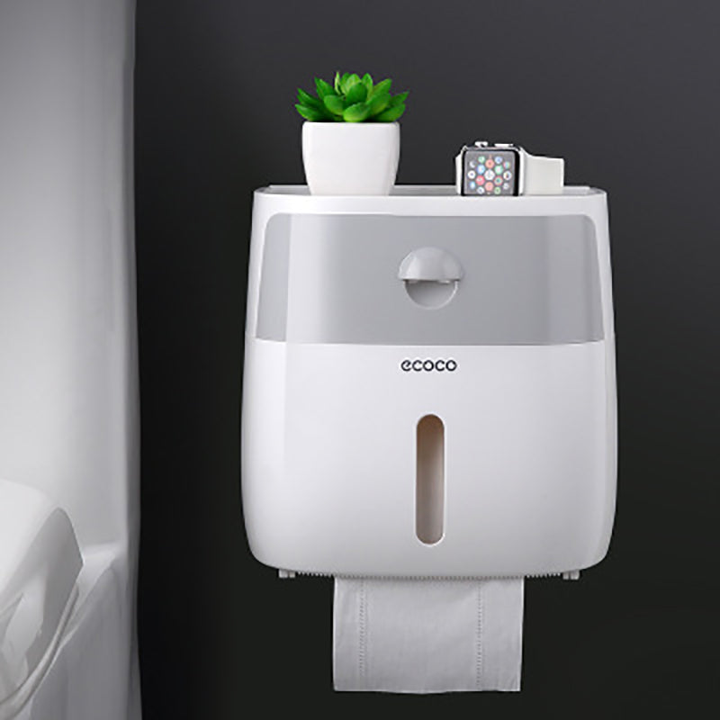 Drill-Free Bathroom Storage Rack