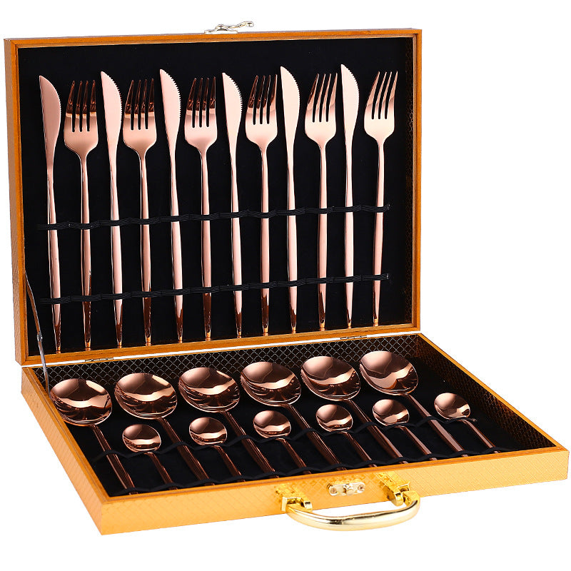 Premium 24-Piece Flatware Set