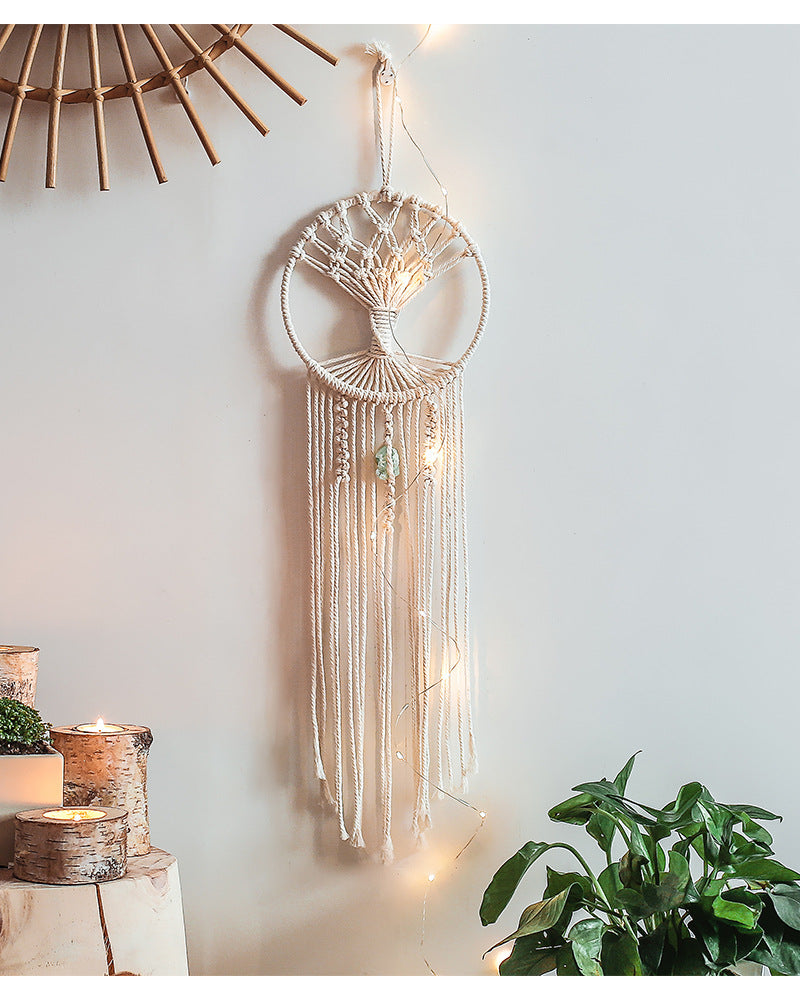 Handmade Dream Catcher Tree Wall Tapestry