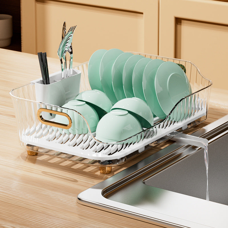 Over-Sink Dish Drying Rack – Kitchen Storage Organizer