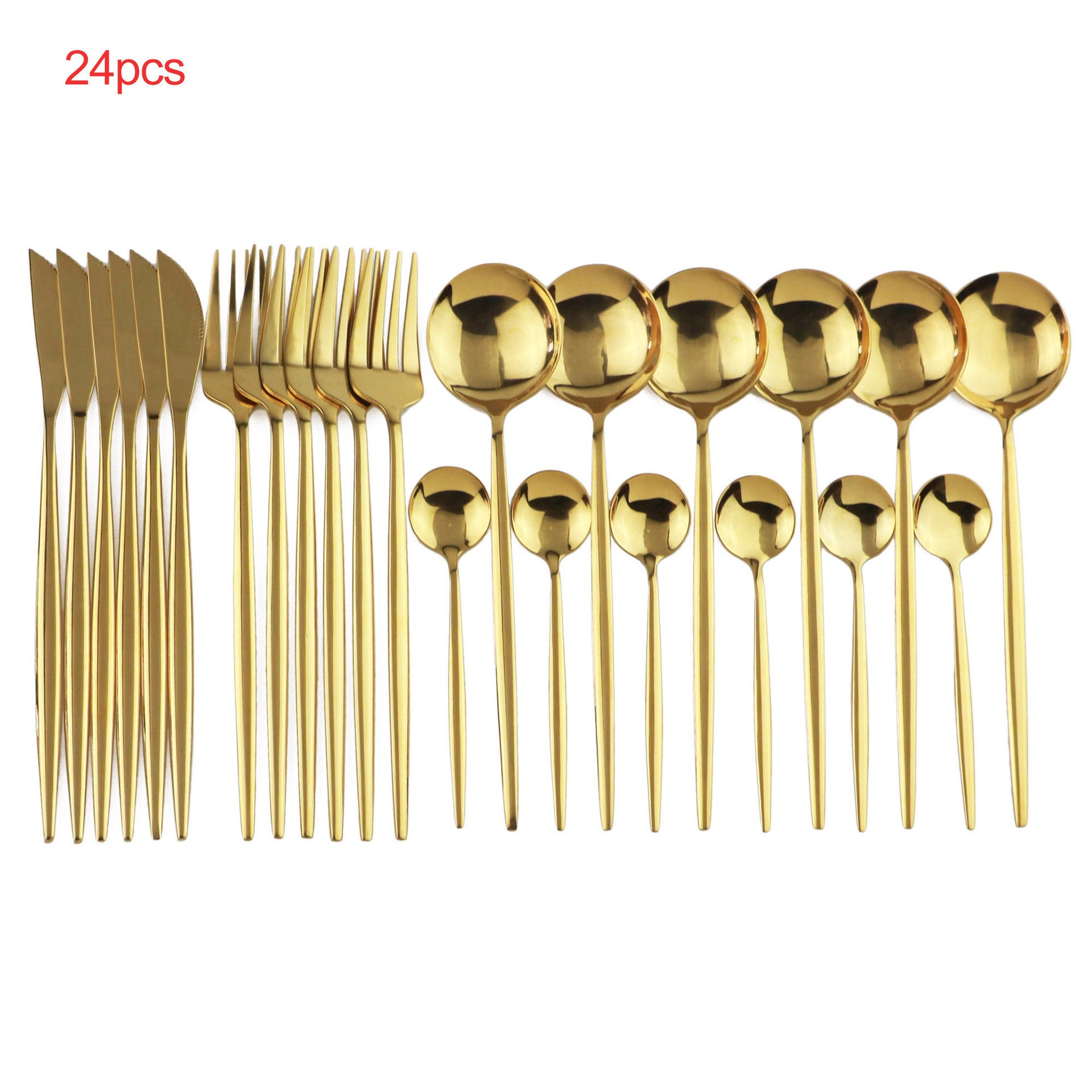 Premium 24-Piece Flatware Set