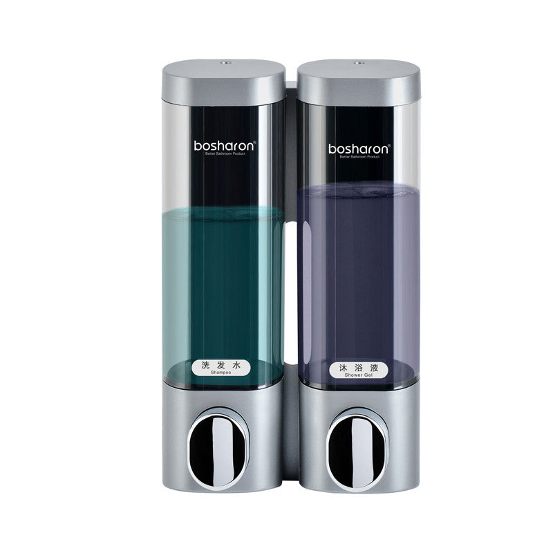 Wall-mounted No Punch Three-head Soap Dispenser Hotel Guesthouse House