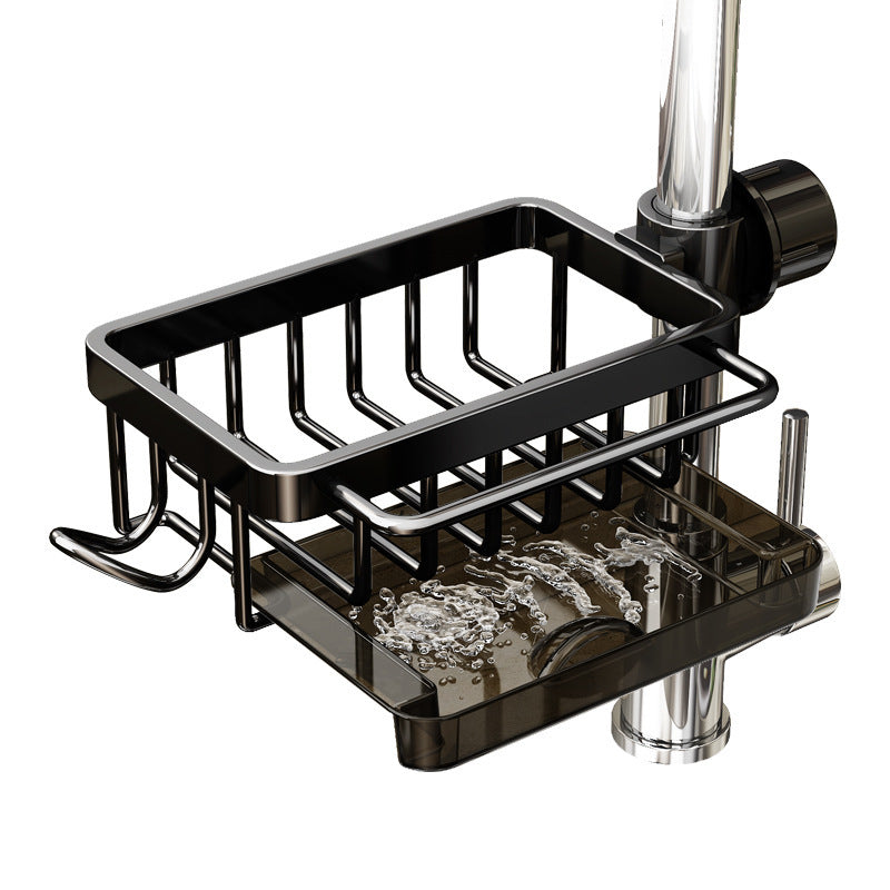 Kitchen Sink Storage Rack – Faucet Hanging Drain Basket
