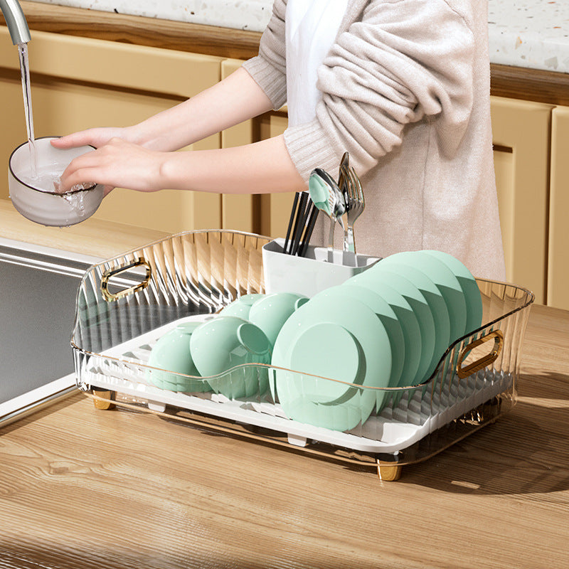 Over-Sink Dish Drying Rack – Kitchen Storage Organizer