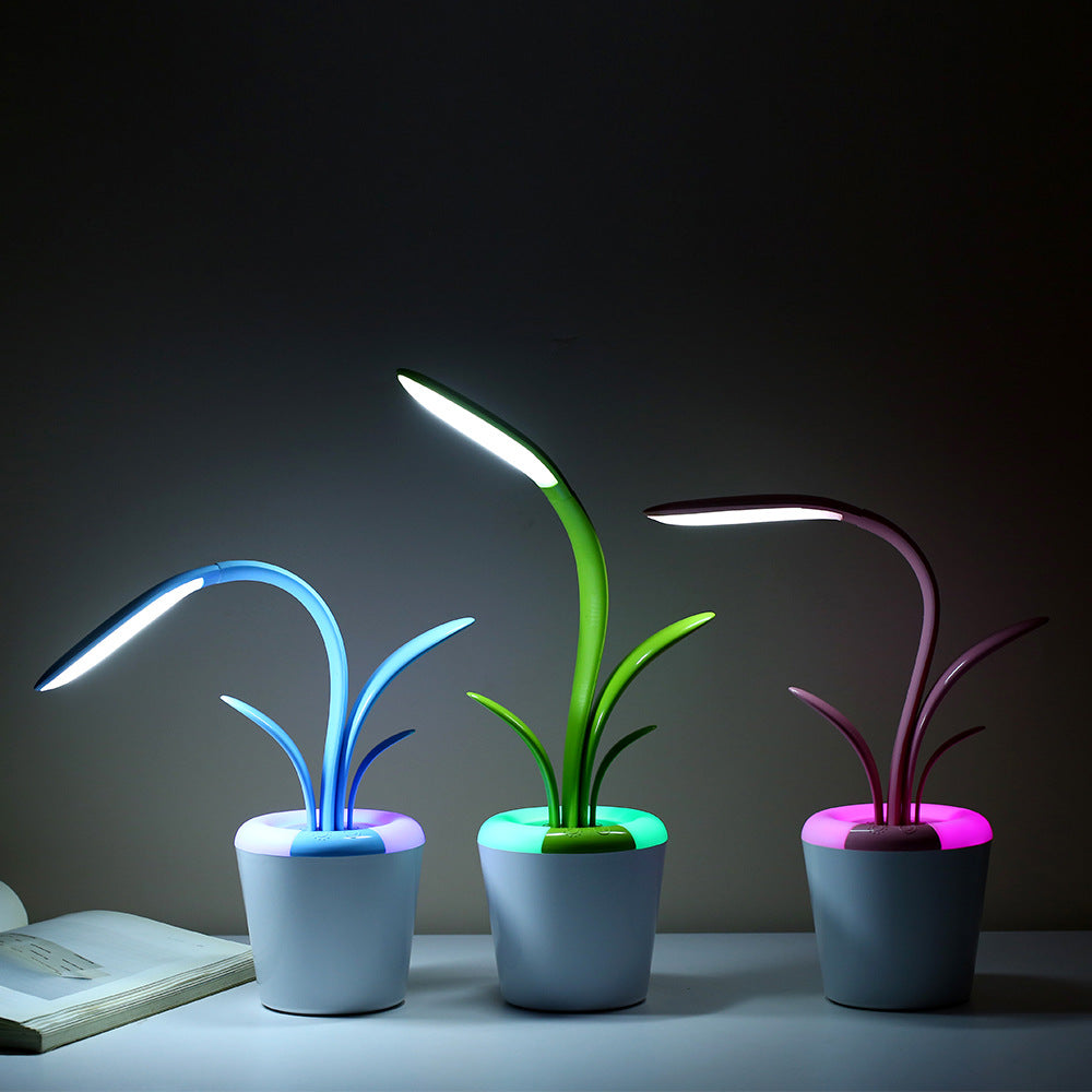 Modern USB LED Desk Lamp – Eye Protection Table Light with Touch Control for Bedroom, Living Room, Office