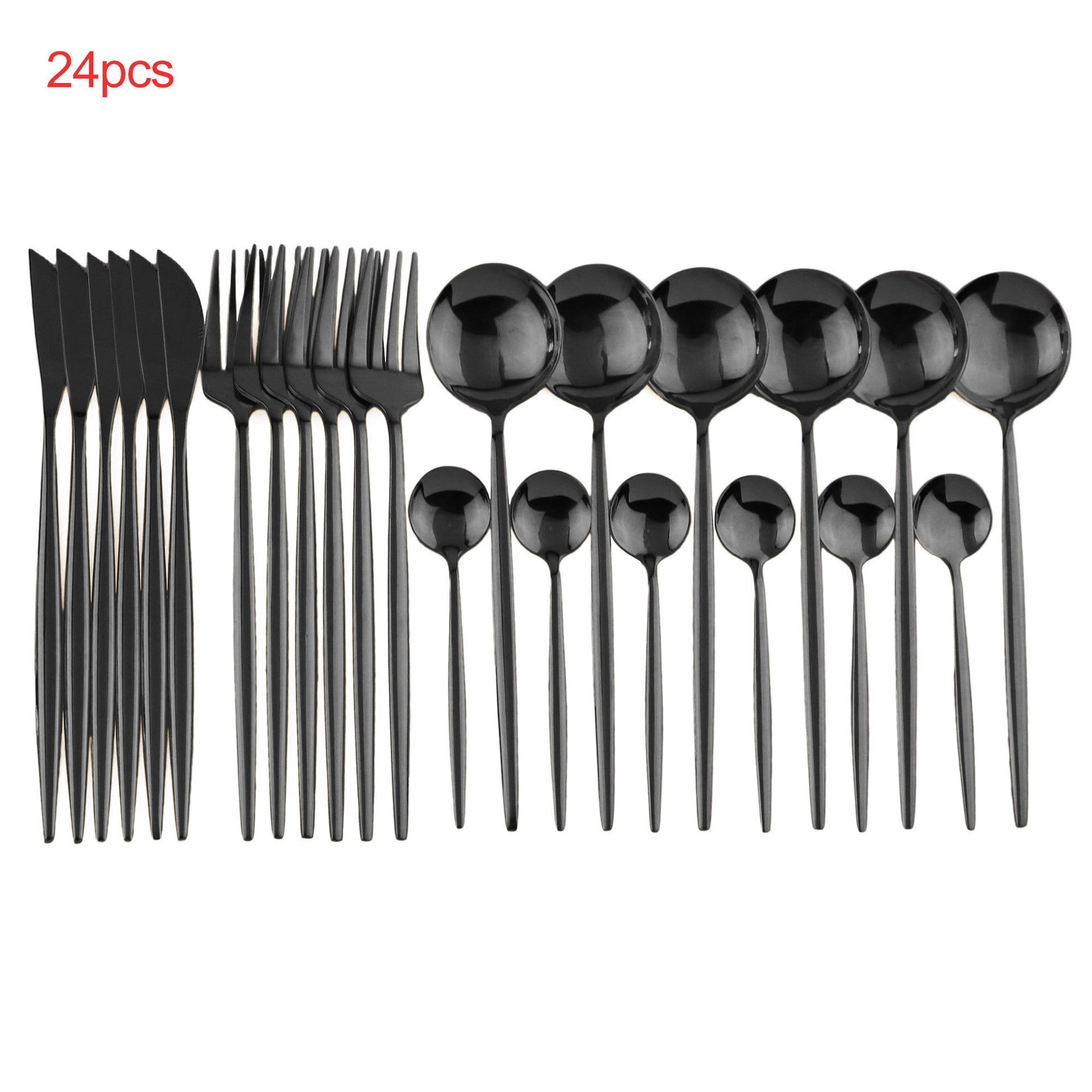 Premium 24-Piece Flatware Set