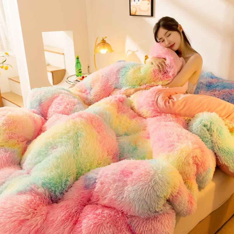 Ultra Soft Crystal Velvet Winter Quilt