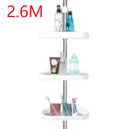 Adjustable Drill-Free Bathroom Storage Rack