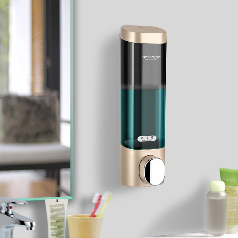 Wall-mounted No Punch Three-head Soap Dispenser Hotel Guesthouse House