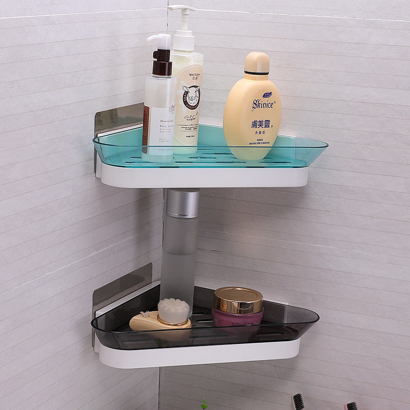 Drill-Free Bathroom Storage Rack
