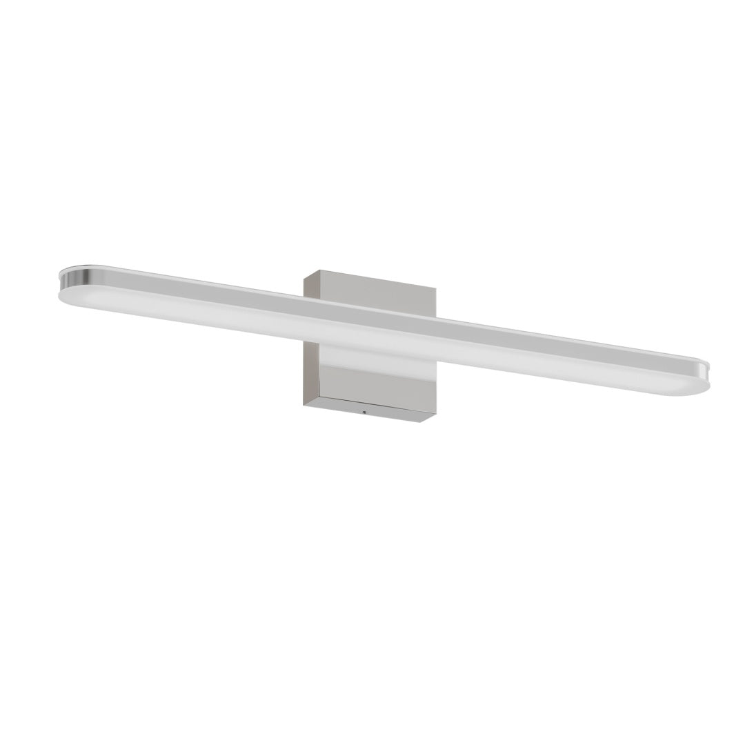 Modern Bathroom Light Fixtures Dimmable LED Vanity Lights Chrome Lamps For Bathover Mirror 24 Inch Vanity Sconces Indoor 12W Bar Lighting For Bathrooms Restroom Bedroom 6000K Wall Light For Bathroom