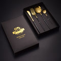 Minimalist Stainless Steel Tableware