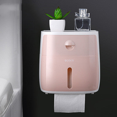 Drill-Free Bathroom Storage Rack