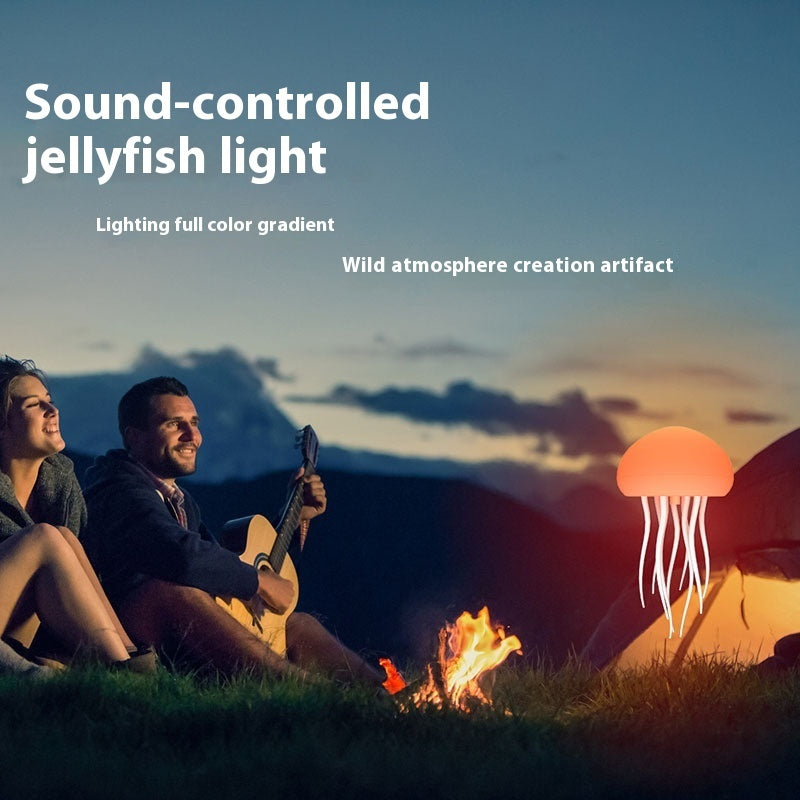 LED Jellyfish Mood Lamp – Relaxing Ocean Effect Night Light