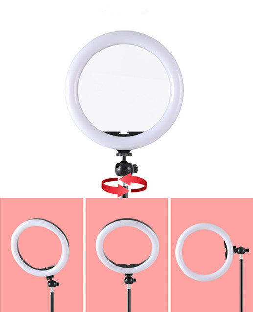 LED Selfie Ring Light – Portable Clip-On Beauty Light