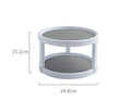 Multi-Level Rotating Storage Rack – Kitchen & Bathroom Organizer