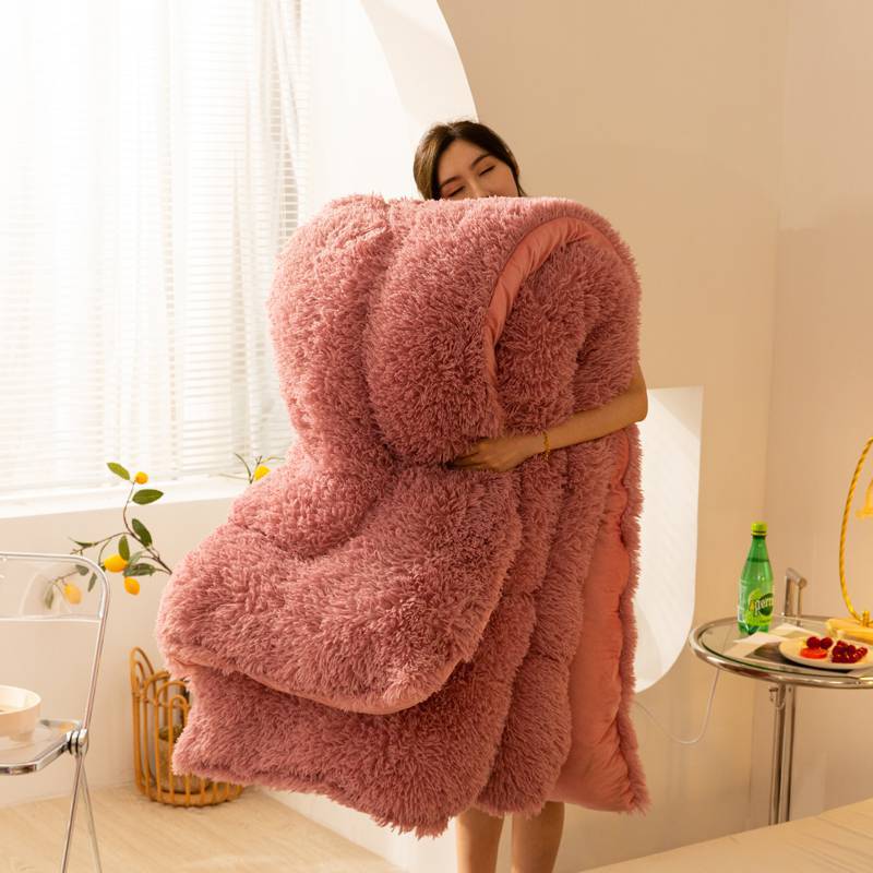 Ultra Soft Crystal Velvet Winter Quilt