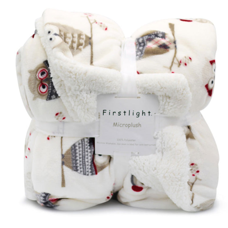Soft Lamb Fleece Leg Blanket