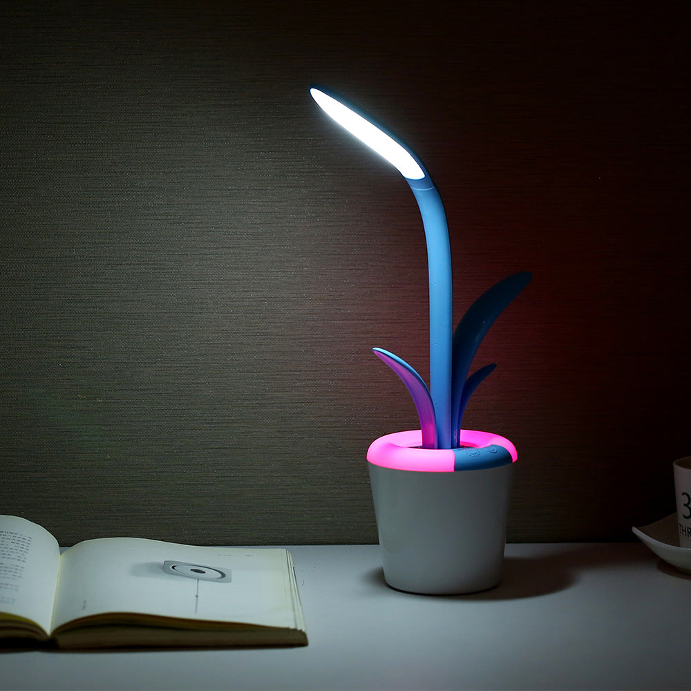 Modern USB LED Desk Lamp – Eye Protection Table Light with Touch Control for Bedroom, Living Room, Office