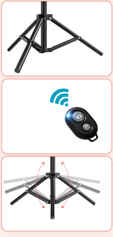 LED Selfie Ring Light – Portable Clip-On Beauty Light