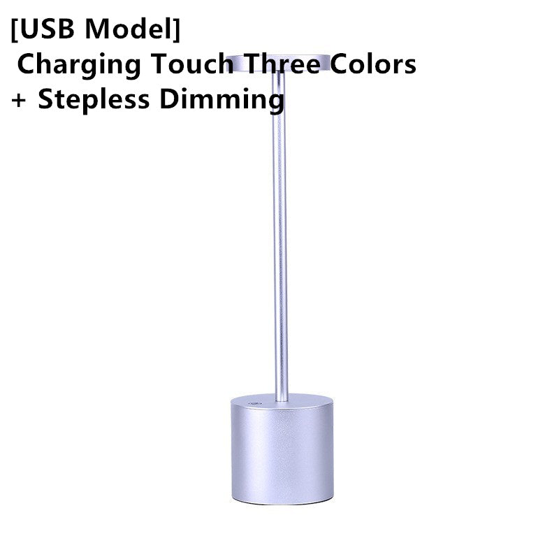 Rechargeable Touch LED Night Lamp – Dimmable Eye-Care Desk & Bedside Light