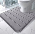 U-Shaped Memory Foam Toilet Mat