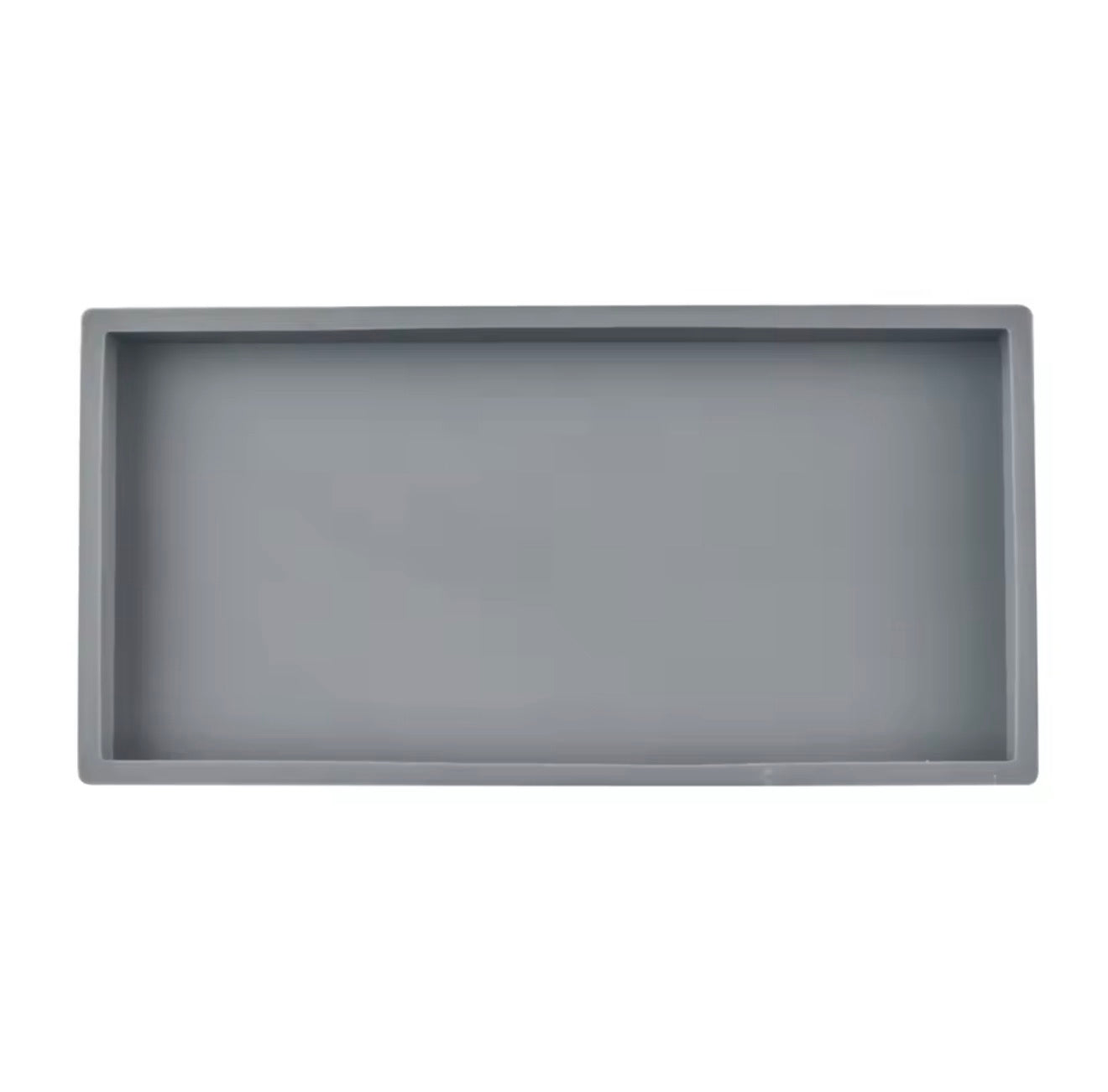 Silicone Bathroom Countertop Organizer Tray