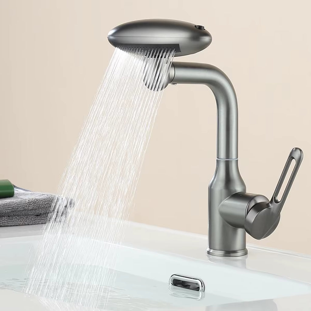 Modern Single Handle Basin Faucet – Hot & Cold Water