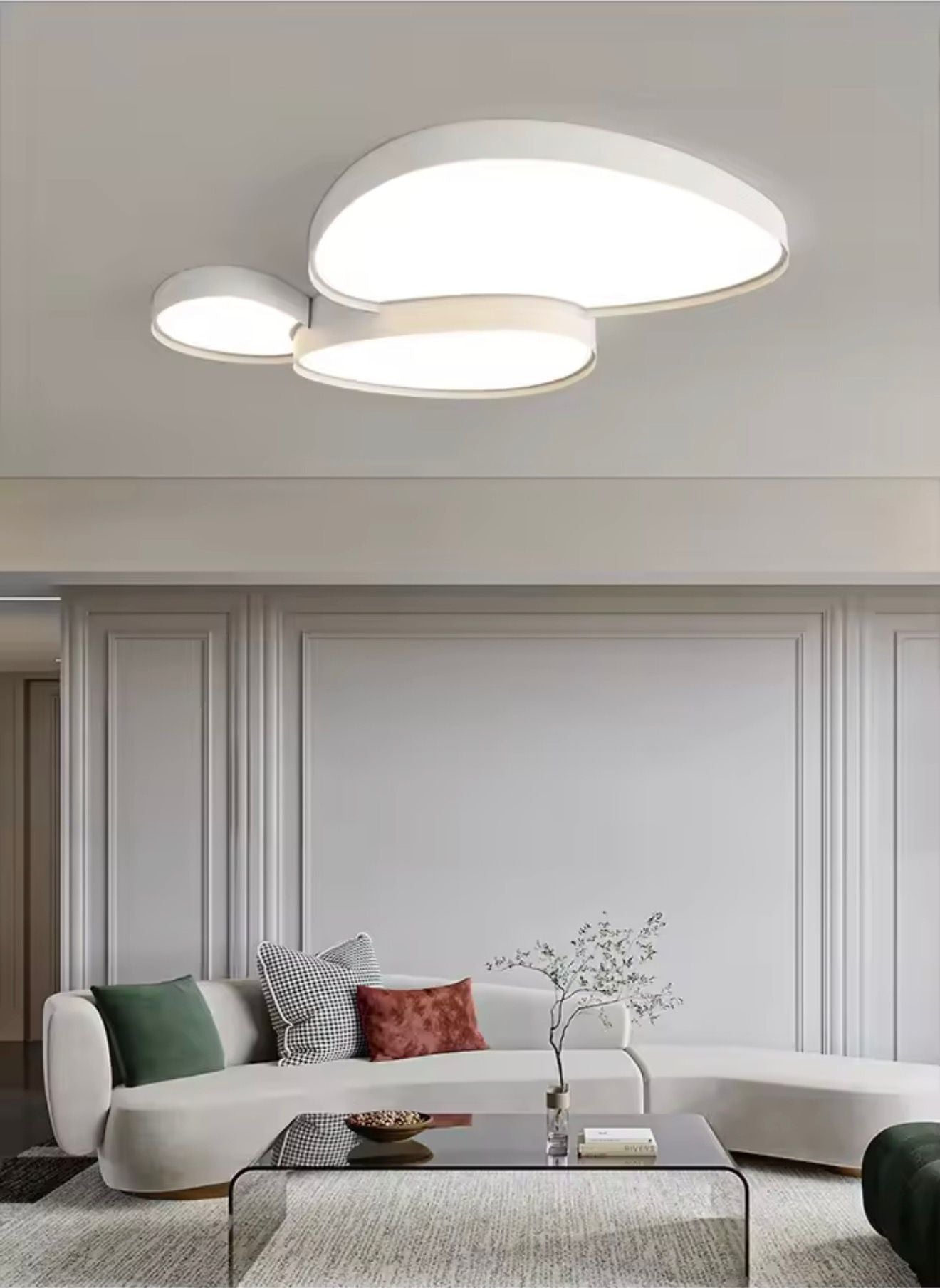 Modern Crystal Circle LED Ceiling Lamp Chandelier