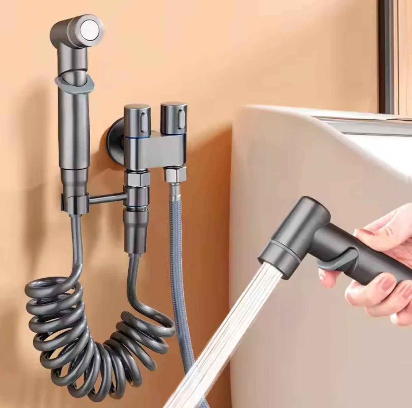 High-Pressure Handheld Toilet Spray