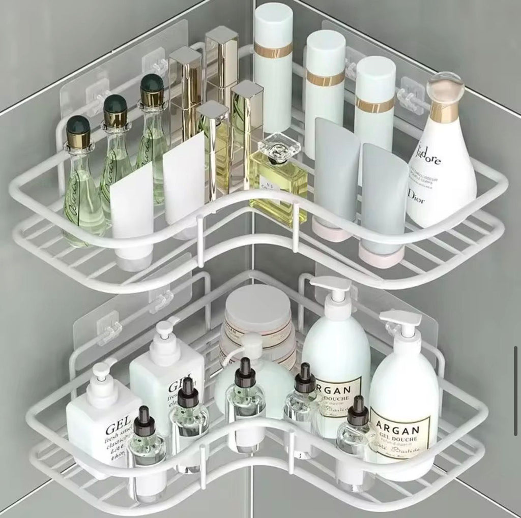 Wall-Mounted Metal Storage Organizer