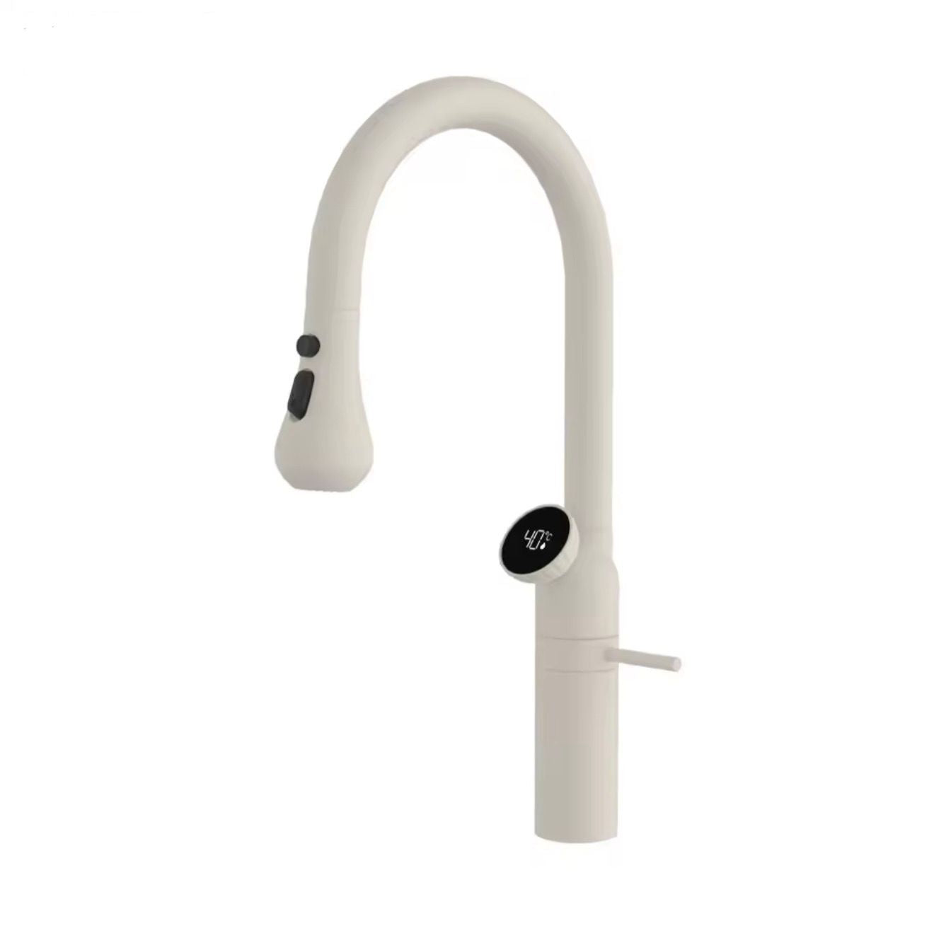 Pull-Down Kitchen Faucet – Modern Brass Mixer Tap with 3 Spray Modes