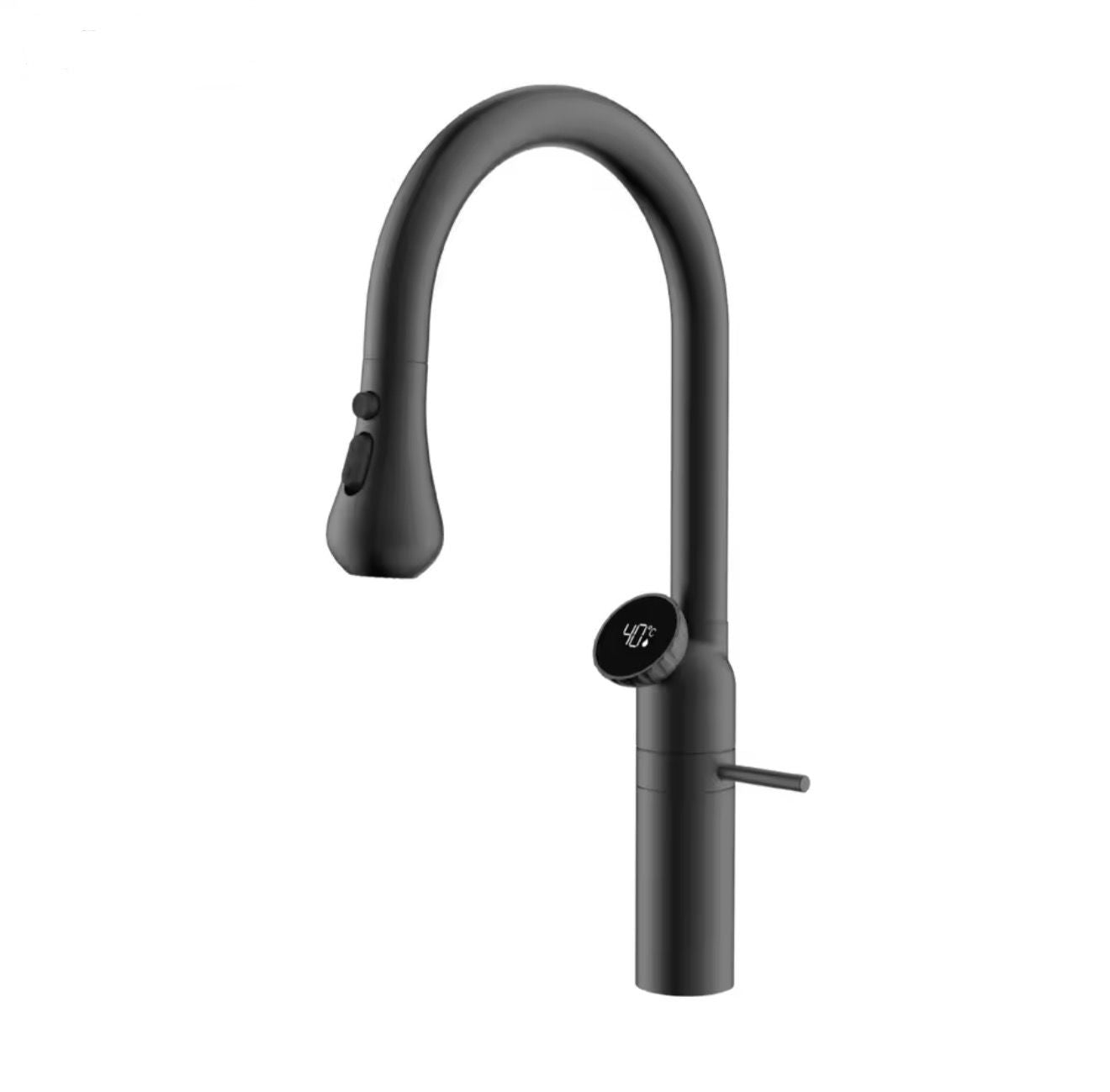 Pull-Down Kitchen Faucet – Modern Brass Mixer Tap with 3 Spray Modes