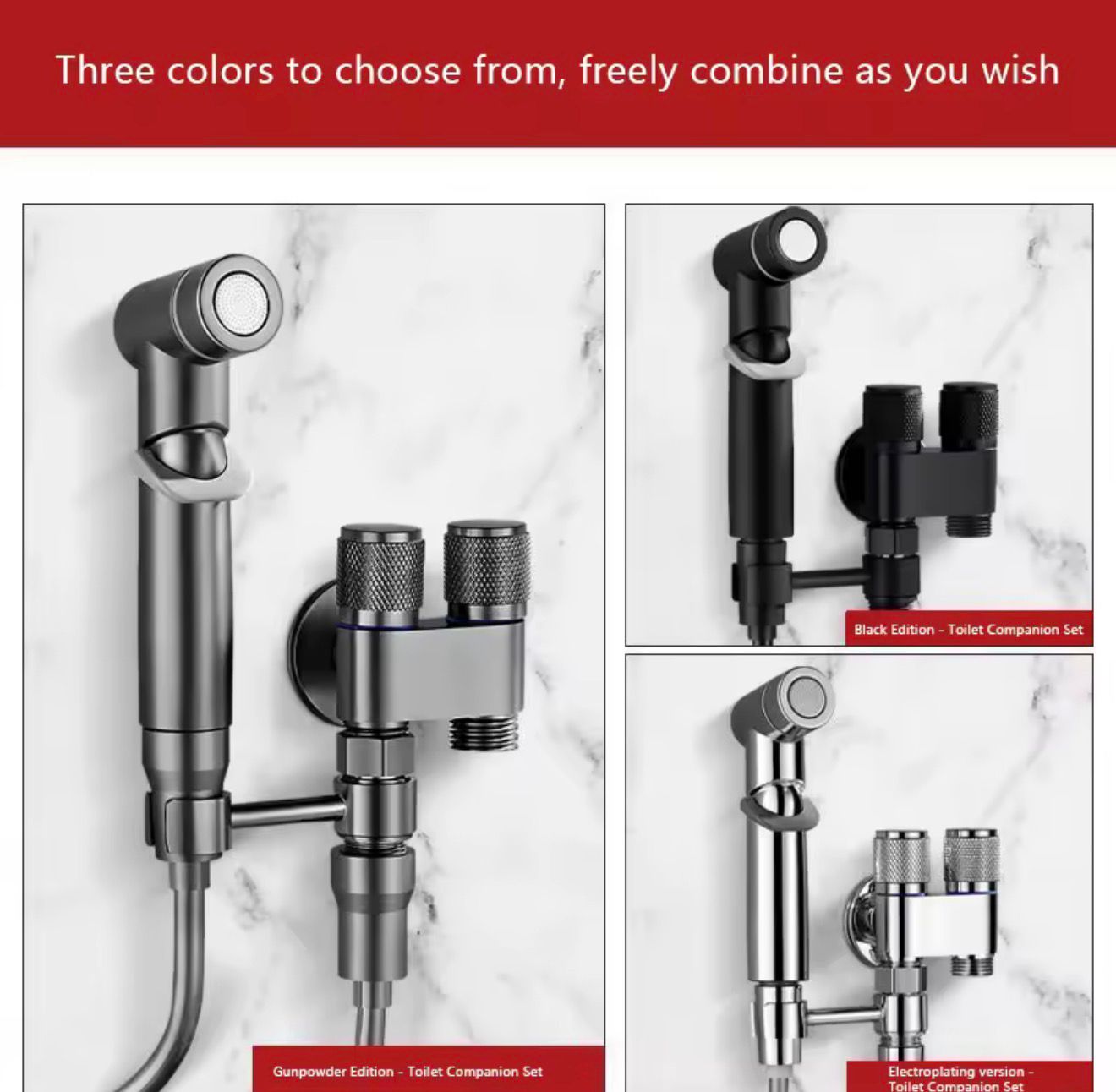 High-Pressure Handheld Toilet Spray