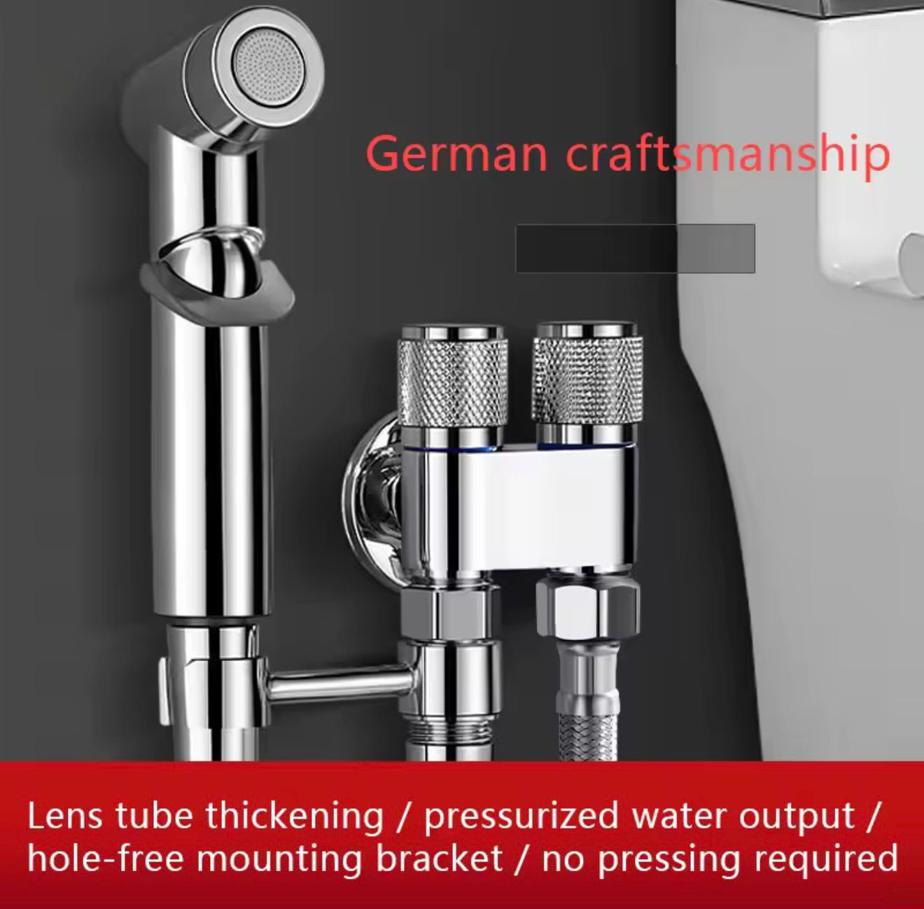 High-Pressure Handheld Toilet Spray