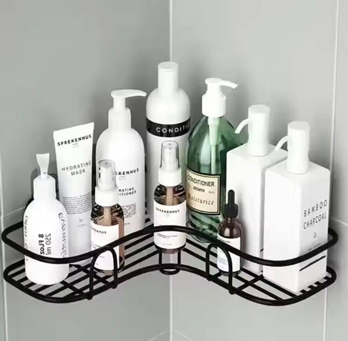 Wall-Mounted Metal Storage Organizer