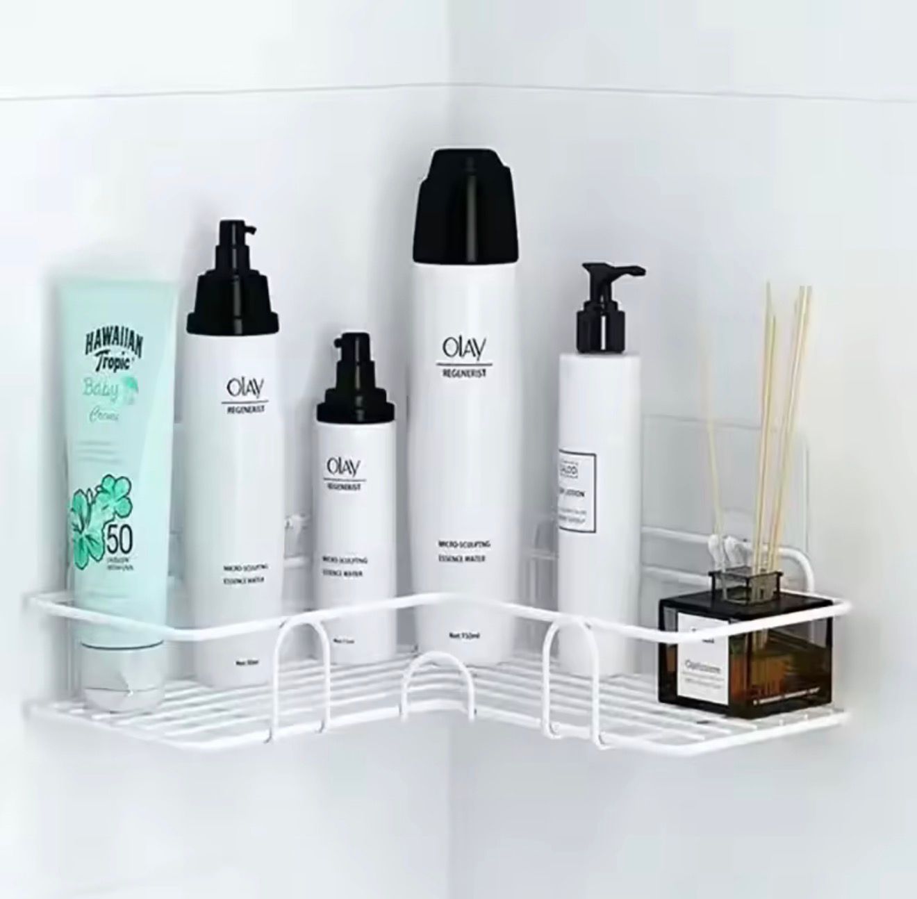 Wall-Mounted Metal Storage Organizer