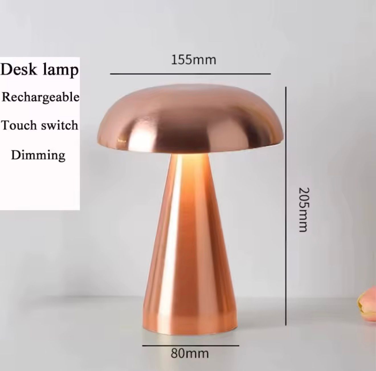 Retro Mushroom LED Table Lamp