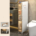 Slim Bathroom Storage Cabinet Pull-Out Drawer Organizer