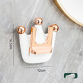 Lanjiaoluo Electric Hair Dryer Storage Rack Punch-free Toilet Wall Hanging Bracket Bathroom Hair Dryer