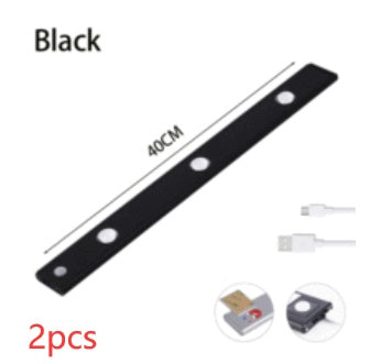 Wireless Motion Sensor LED Cabinet Light – Rechargeable USB Under-Cabinet Lighting