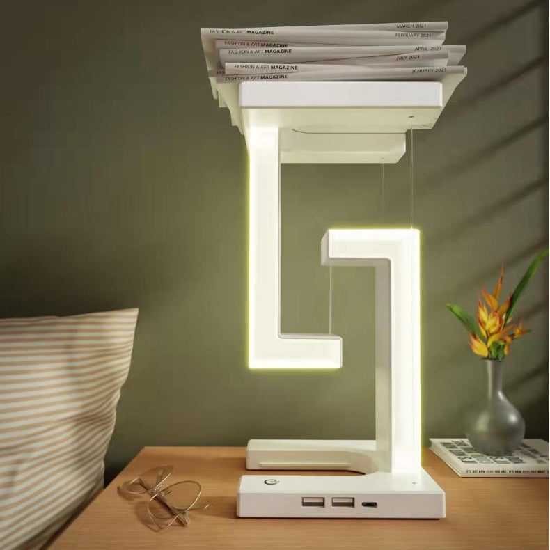 Floating Balance Lamp with Wireless Phone Charger